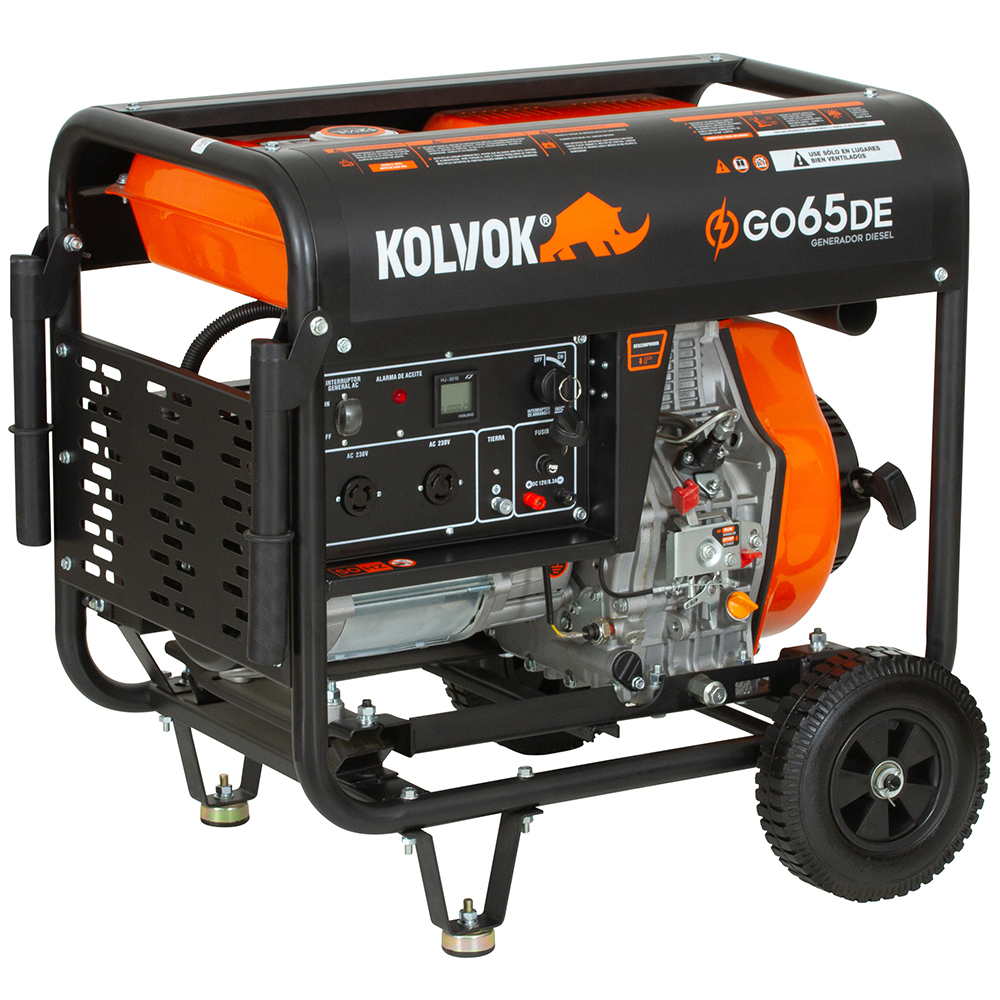 GENERADOR ELECTRICO A GASOLINA 8,5kVA KOLVOK – Equipamiento Industrial PRO