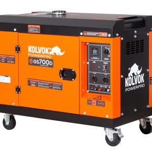 Generador eléctrico a diesel 5 KVA KOLVOK