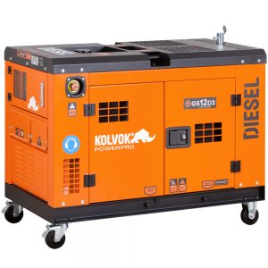 Generador eléctrico a diesel 12 KVA KOLVOK trifásico
