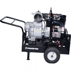 Motobomba 6″ diésel partida eléctrica 16,8HP POWER PRO.