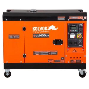 Generador eléctrico a diesel 14 KVA KOLVOK trifásico