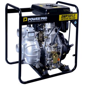 Motobomba alta presión 3″ diesel partida eléctrica 10 HP POWER PRO
