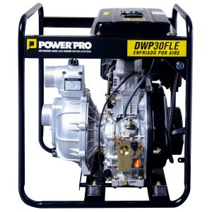 Motobomba alta presión 3″ diesel partida eléctrica 10 HP POWER PRO
